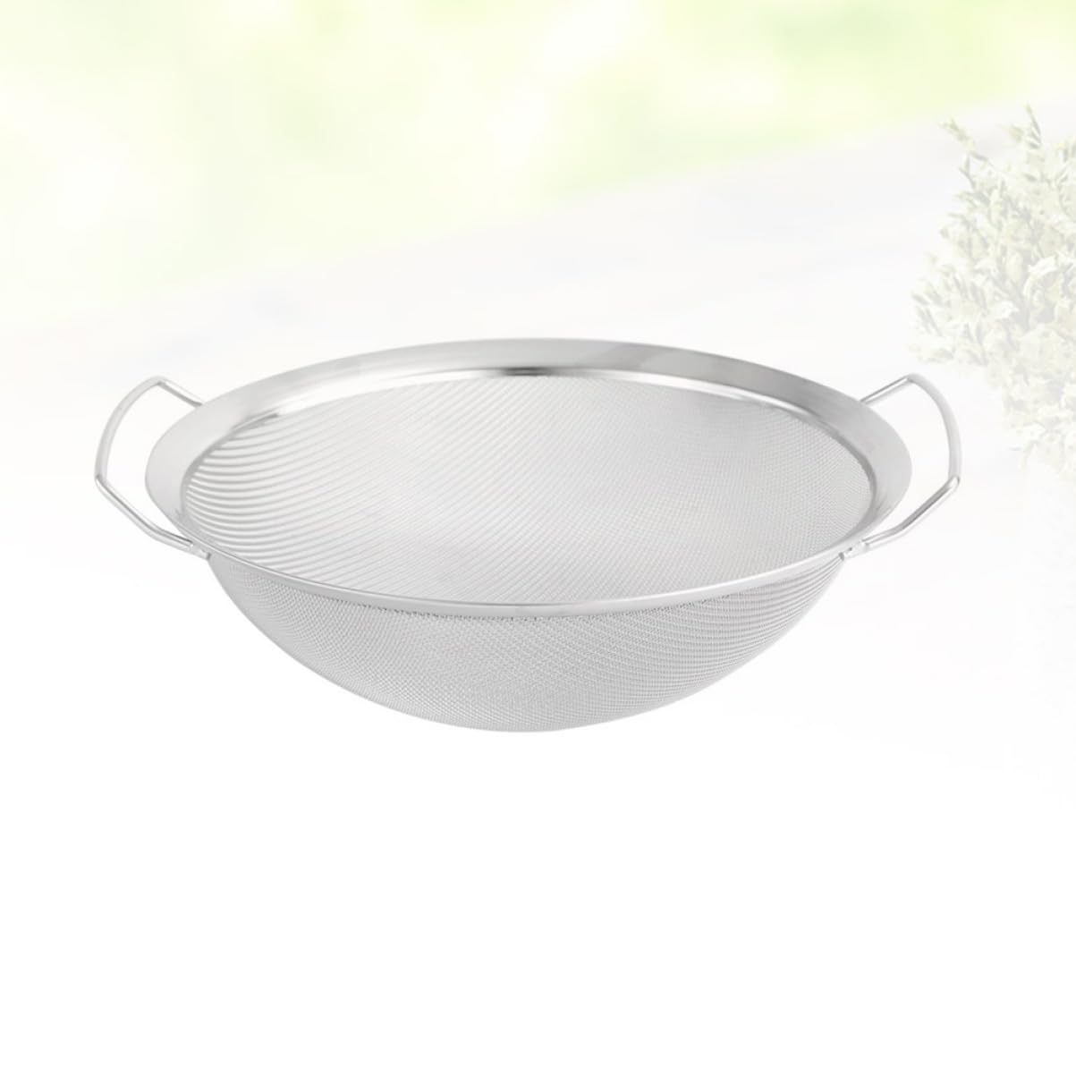 Colador Malla de Acero Inoxidable para Arroz y Verduras