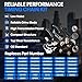 Timing Chain Kit with Water Pump for 2011-2016 Jeep Cherokee Wrangler for Dodge Challenger Journey for Ram 1500 for Chrysler 200 300, Fits 3.6L V6 Engine, OE Standard Timing Replacement Parts
