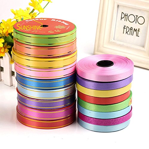 Buy Generic Color 9 1. 5CM Ribbon PVC Plastic Ribbons With Gold