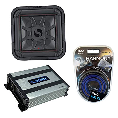 Harmony Audio Kicker 46L7T124 Car Audio L7T Shallow Mount 12