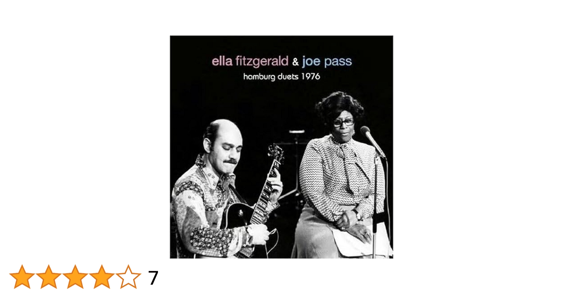 洋楽 HAMBURG DUETS 1976 Hamburg Duets 1976 - Album by Ella Fitzgerald | Spotify