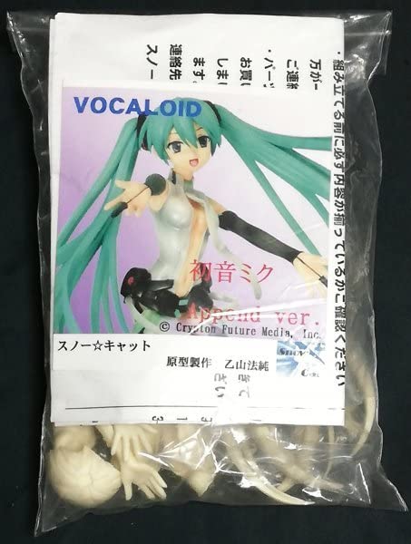 初音ミク　ワンフェス　2015 スノー☆キャット　ガレージキット　完成品 Amazon.co.jp: スノー キャット ミク Append Ver. ガレージキット 1/8