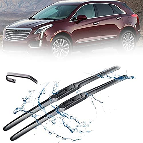 Essuie-glace Cadillac XT5 2016-2020 à balayage silencieux RHD