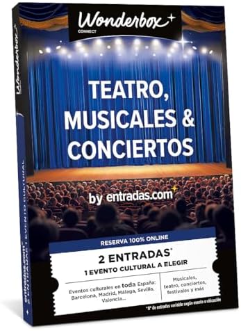 WONDERBOX Connect - Caja Regalo - Teatro, Musicales & conciertos ...