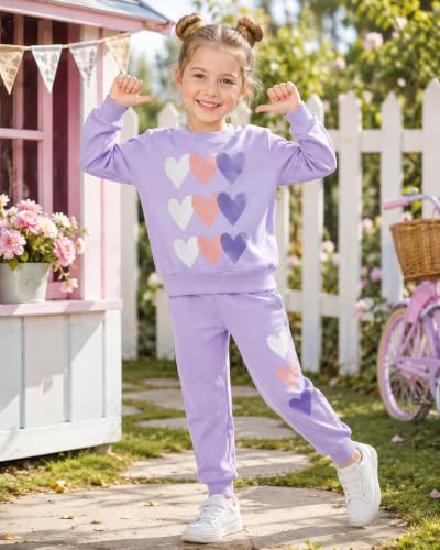 Image of Girls 2 Piece Outfits Toddler Girls Leopard Print T-Shirt and Leggings Set School Outfits Girl Clothes Fall Sets