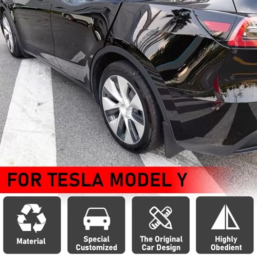 Guardabarros para Tesla Model 3 2016-2023 y Model Y protectores contra salpicaduras Tipo 3 5