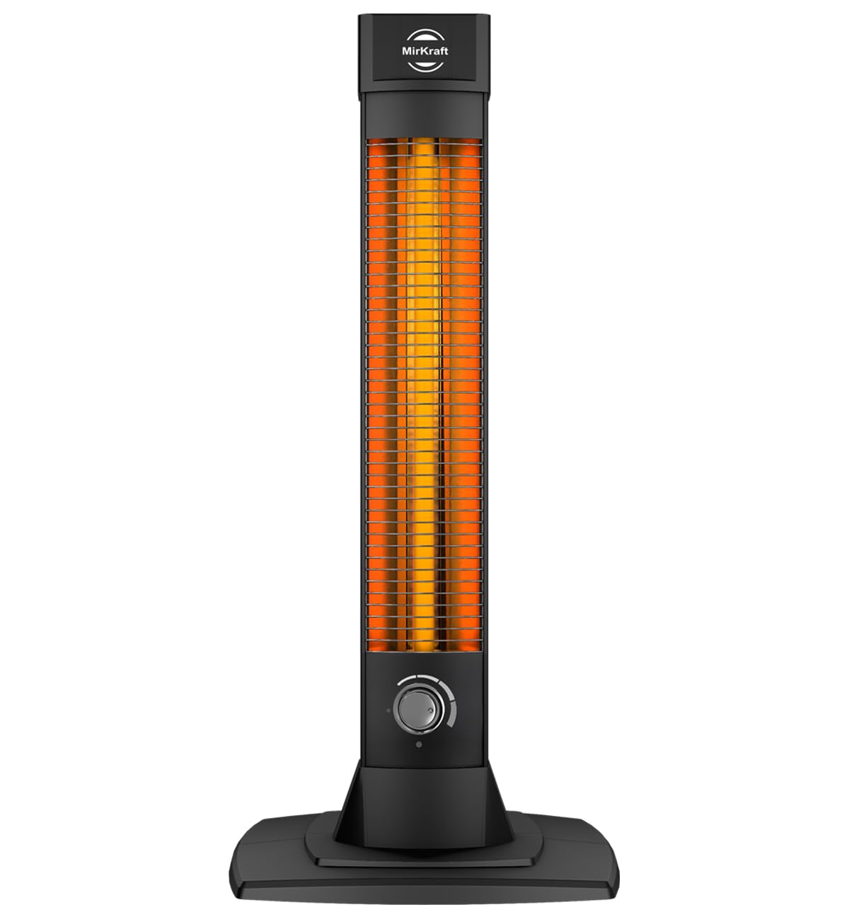 Heizstrahler Infrarot-Stand-Heizstrahler mit 2500 Watt und Kohlenstoff-Heizelement