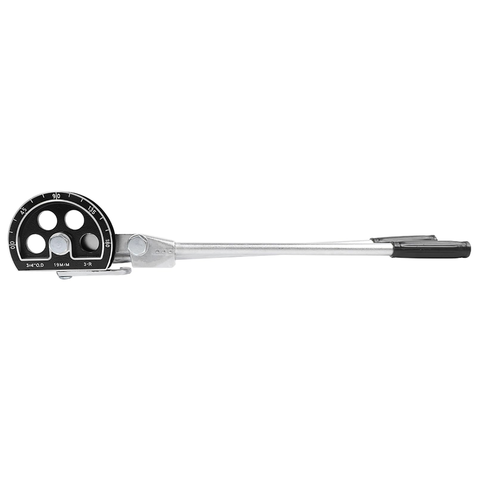 FTVOGUE Giętarka do Rur 19 Mm Narzędzie Ręczne Stal Stop Aluminium do 3/4 Cala Rury Miedziane Hydraulika Gięcie Prętów Zbrojeniowych 180 Stopni Ręczne Narzędzie Hydrauliczne dla Profesjonalistów