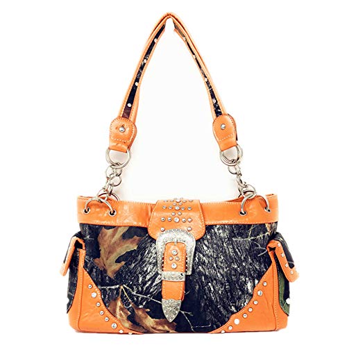Premium Women's Camouflage Buckle Shoulder Handbag Wallet in Multi-Color2