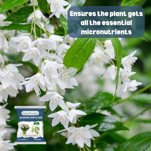 Image of Indian Gardens - Jasmine Organic Fertilizer | Plant Food For Flowering Plants | Flower Booster (0.5 Kg)