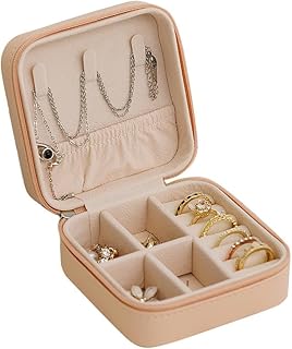 Travel Jewelry Case and Organizer Box Travel Essential Christmas Gift for Women Girl Teacher Appreciation Gifts