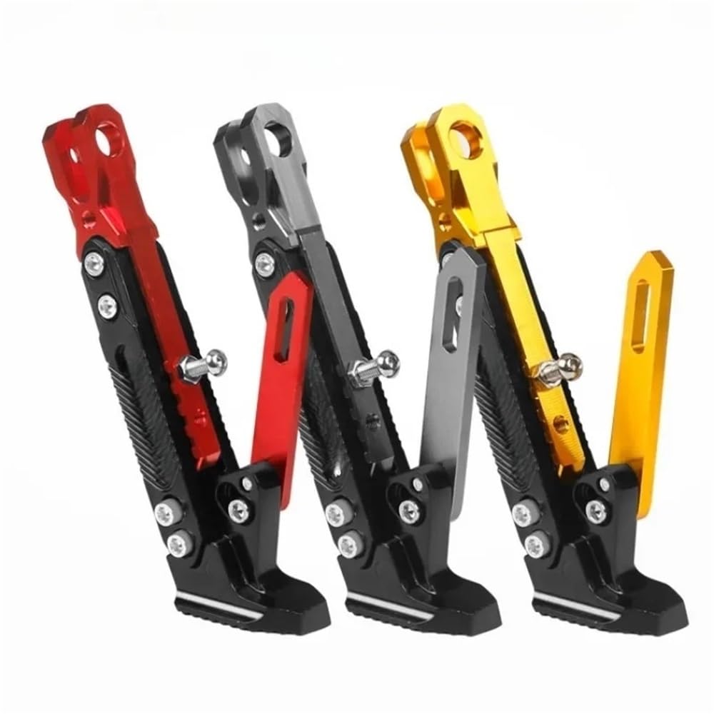 Béquille latérale Béquille Latérale Réglable M10*1,25 Pour Moto, Scooter, Vélo Et Trottinette Électrique - Accessoires De Modification