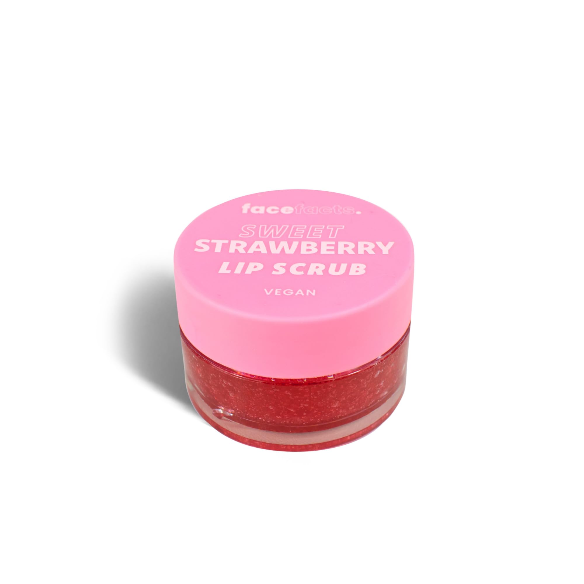 Face Facts Candied Sweet Strawberry Lip Scrub| Soften + Smooth Dry Lips| 10g