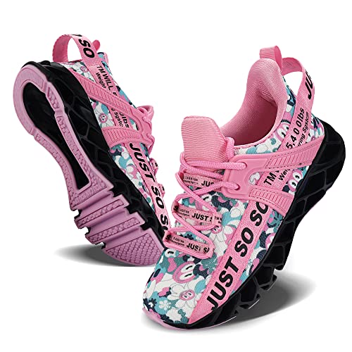 Kids Sneakers Running Athletic Mesh Casual Sport Walking Breathable Lightweight Shoes for Boys Girls2