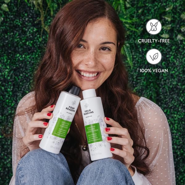 Miniatura 4 de No nothing Acondicionador para el cabello con volumen sensible, sin fragancia, hipoalergénico, sin ftalatos, sin parabenos, vegano y sin perfume,