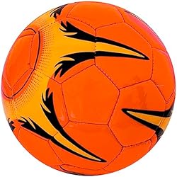 Balón brillante pelota de fútbol de entrenamiento o partido medida 2 naranja para niños diámetro 15 cm