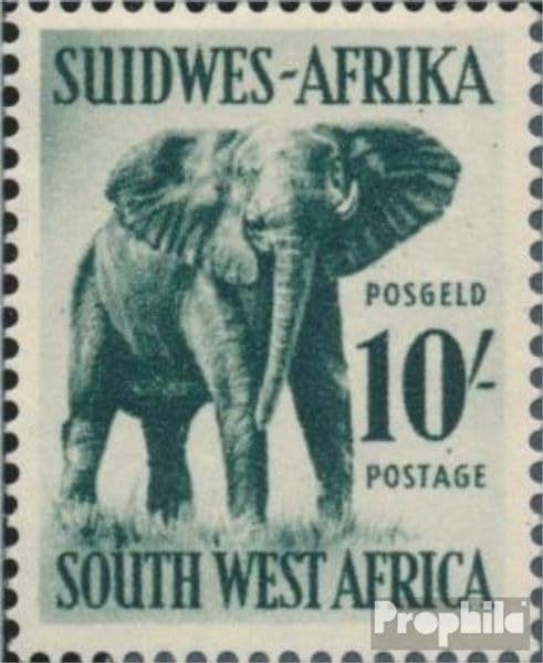 Namibia Suroeste de África 290 Prophila Collection 1954 con pliegue 1