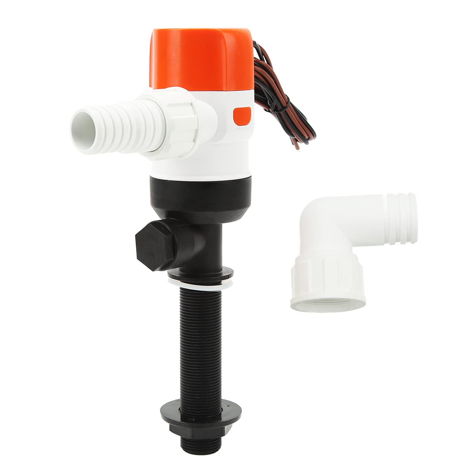 Pompe d'aération de vivier DC 12 V SFBP1 G1100 13 C 1100 GPH Aérateur submersible pour bateau de pêche en eau douce et salée