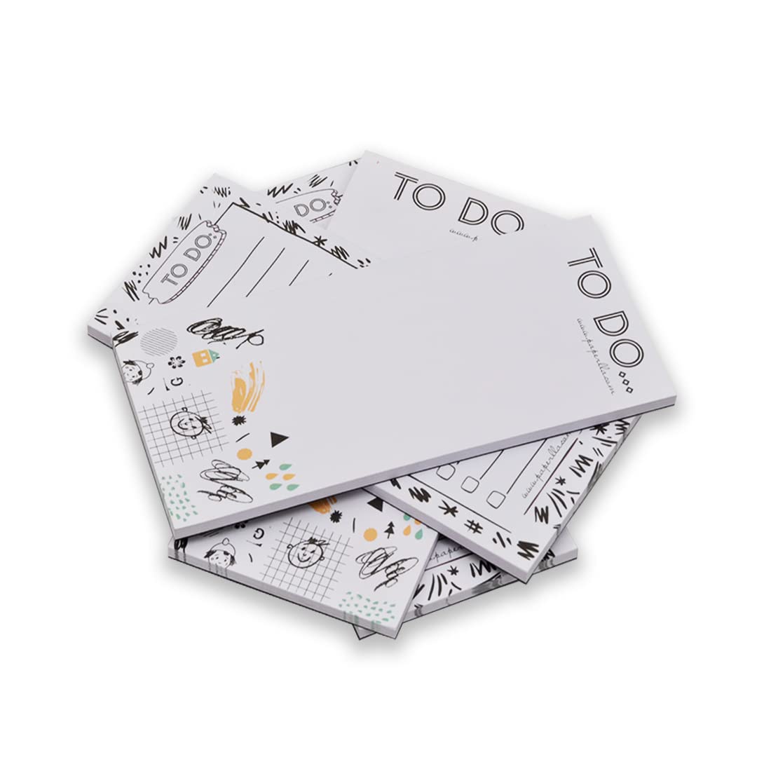 COI To Do List Notepad - Daily Planner Note Pad Undated Productivity Organizer Set of 4-image-20