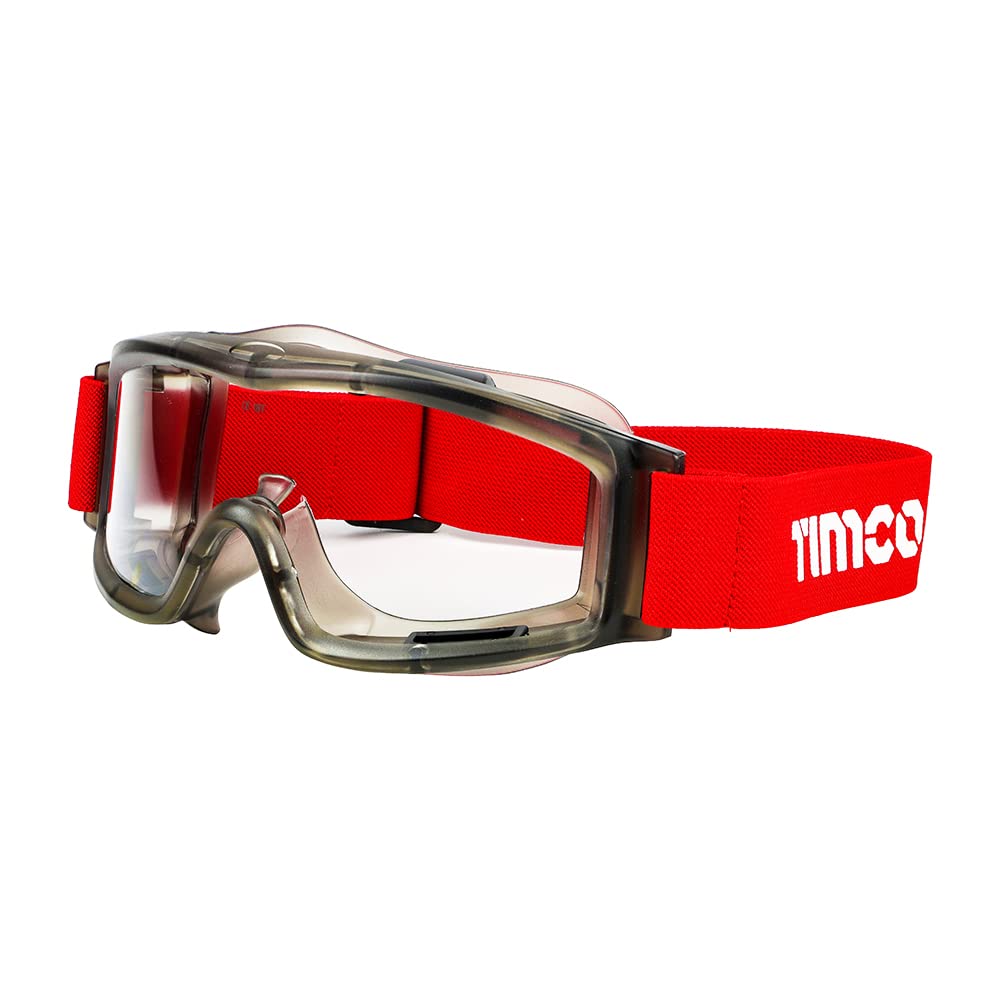 Timco - Premium Safety Goggles - Clear (Size One Size - 1 Each)