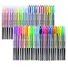 Fineliner Color Pen Set, 1mm Colored Fine Liner Sketch Drawing Pen, Pack of 48 Assorted Colors Gel Pens - Art Supply Colorful Gel Ink Pen School Office Ballpoint Pens