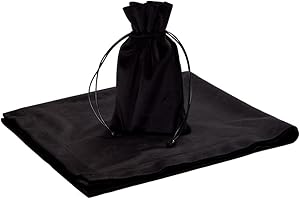BLESSUME Black Altar Cloth for Tarot Cards