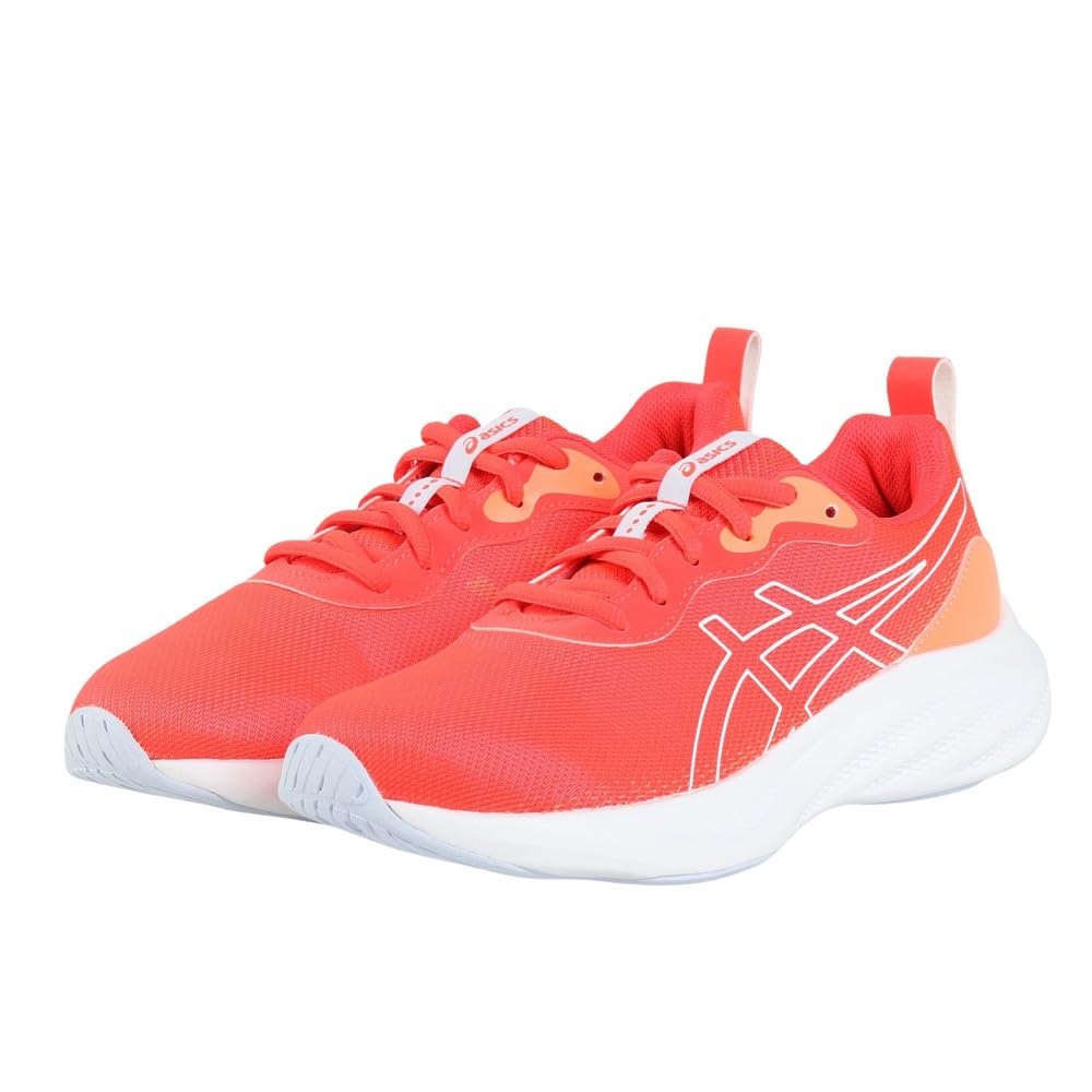 新品 ASICS スポーツシューズ 赤/黄 28㌢ アシックス（ASICS）（レディース）ランニングシューズ