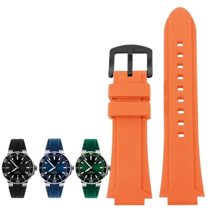 Bracelet montre caoutchouc 22mm silicone sport ORIS Diving 7730