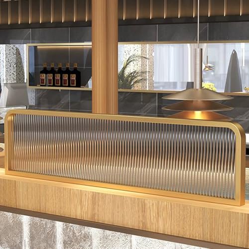 Écran de comptoir translucide pour intimité dans les bars et cafés - 6