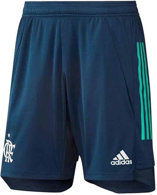 Short Calção Flamengo 2020/21 Treino Adidas Masculino - Azul FH7573 (M)