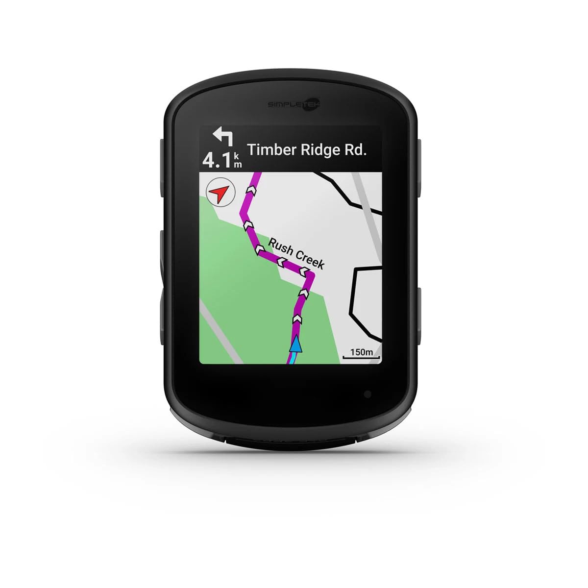 SIMPLETEK - Ciclocomputer Gps Multibanda 16gb Wi-Fi Display Lcd 2,6” Ipx7 | funzioni energia stamina, mappe integrate, schermo a pulsanti, autonomia fino a 42h, 246 x 322 pixel, Bluetooth, Livetrack