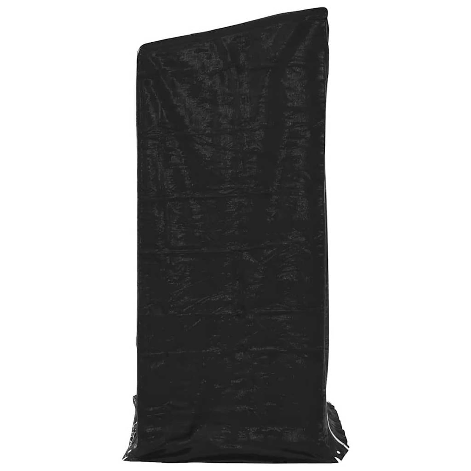 ATOMSTACK MAKER Estantería para leña, 100 x 80 x 200 cm, de acero galvanizado, resistente a la intemperie, aumenta la circulación del aire, incluye funda impermeable con cremallera, ideal para jardín