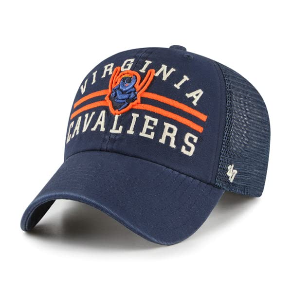 Virginia Cavaliers Highpoint '47 Clean UP en coton lavé premium