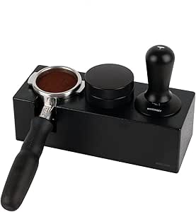 Teyearlife Walnut Espresso Tamping Station Called Coffee
