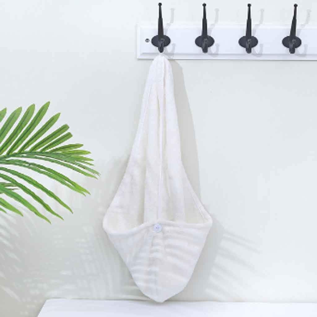 Women Bathroom Super Absorbent Quick-Drying Thicker Microfiber Bath Towel Hair Dry Cap Salon Rapid Drying