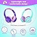 Kids Headphones with 3.5mm & USB C Wired Headphones, USB C Headphones Kids for School, Lightweight On-Ear Headphones Built-in Mic and Safe Volume Limited for Classroom/Girls/Boys/Travel/Tablets(Green)