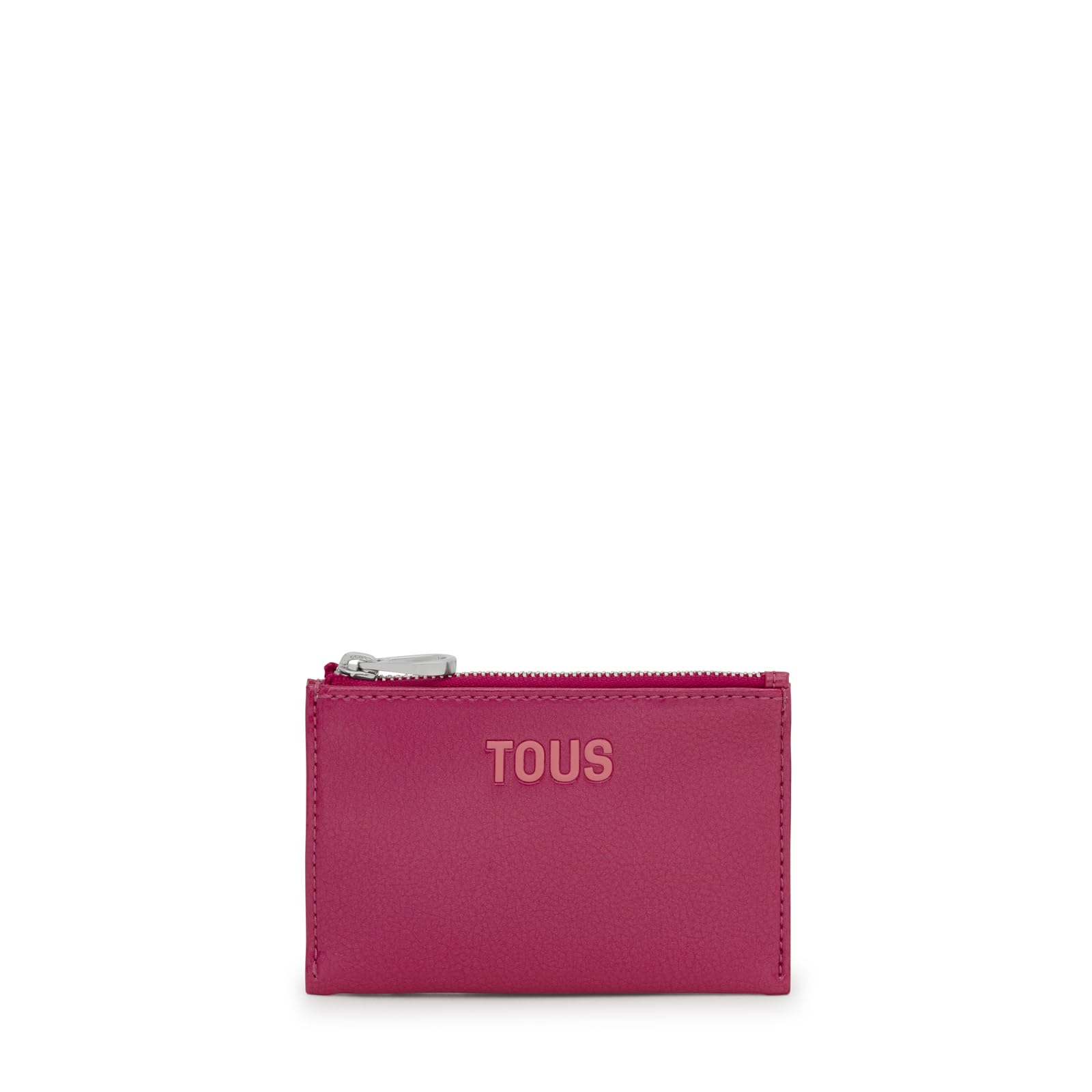 Tous Monedero Tarjetero Fucsia, para Mujer, Medidas 8,5 x 11,5 x 1,8 cm, Colección New Dorp