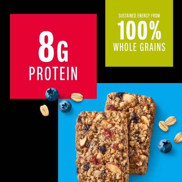 KIND Breakfast Protein Bars, Blueberry Almond, 8g Protein, 30 ct Bulk Snack - image 2