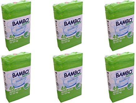(6 PACK) - Beaming Baby - Bambo Junior Nappies | 54'spieces | 6 PACK BUNDLE by BEAMING BABY BAMBO