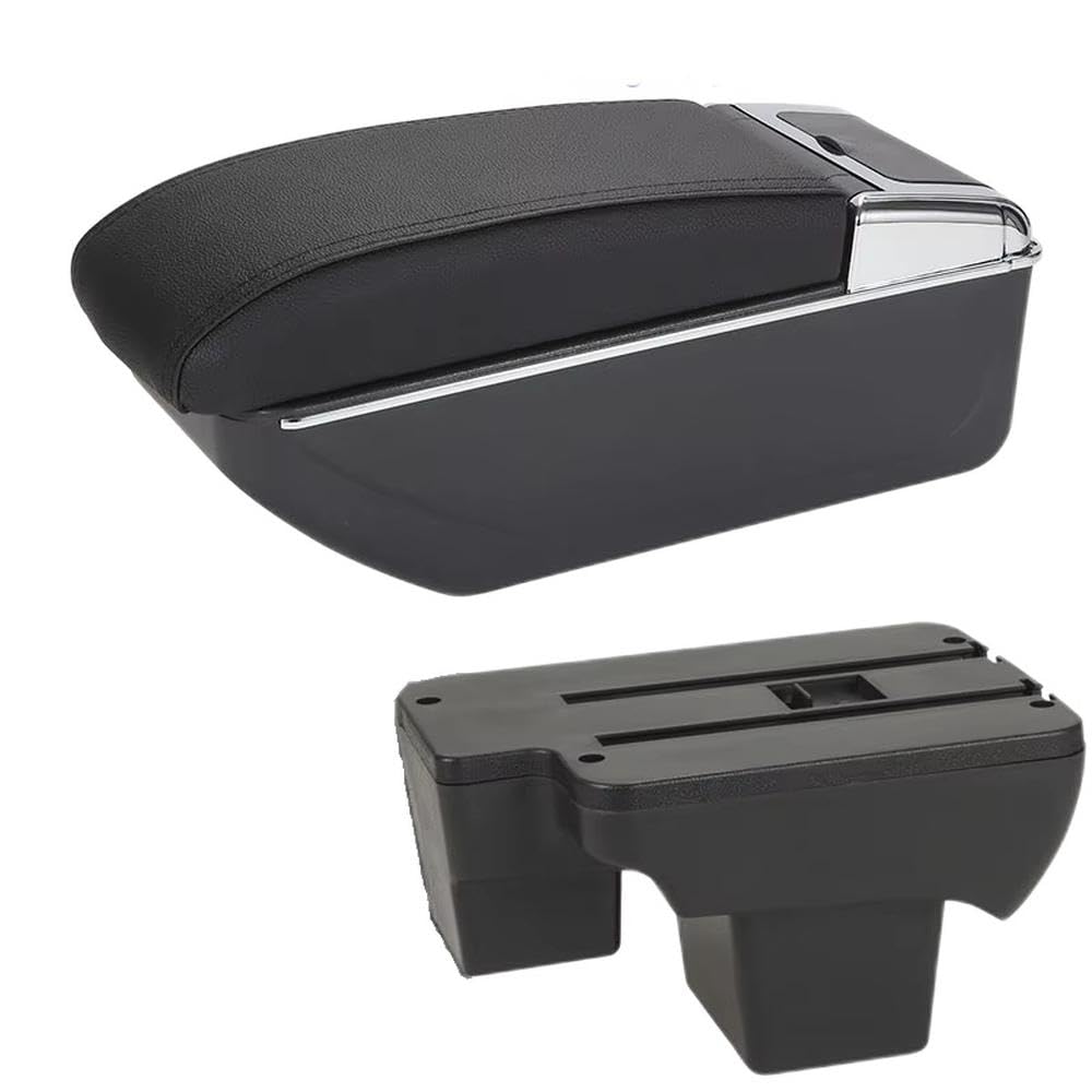 FSOZDBBPL For Polo 2019-2024 Car Armrest Box Storage Box Retrofit Parts Interior Parts