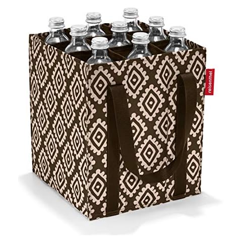 reisenthel bottlebag Bolso de gimnasio, 28cm, 6.75L, Marrón (Diamonds Mocha) Cover