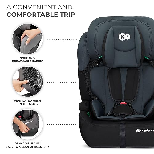 Kinderkraft Car Seat Comfort Up I-Size Black (76-150 Cm) - 7