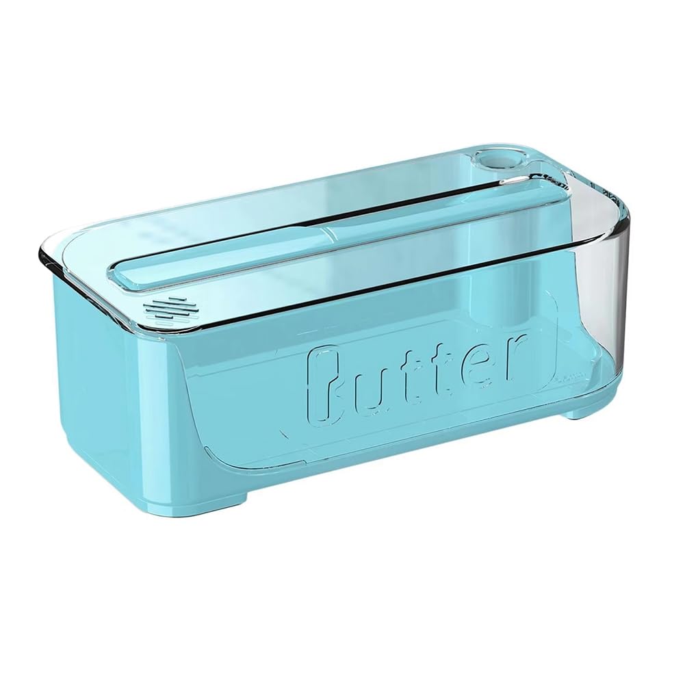 CTRLZS Butter Dish Storage Box with Cutter Food Storage Container with Lid Easy Cutting