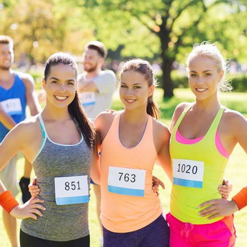 Image of Bememo 12 Pack Wristbands Sweatband for Women Men, Neon Colored Sport Wrist Bands, Tennis Football Basketball Sweatbands, Moisture Wicking Arm Bands for Working Out