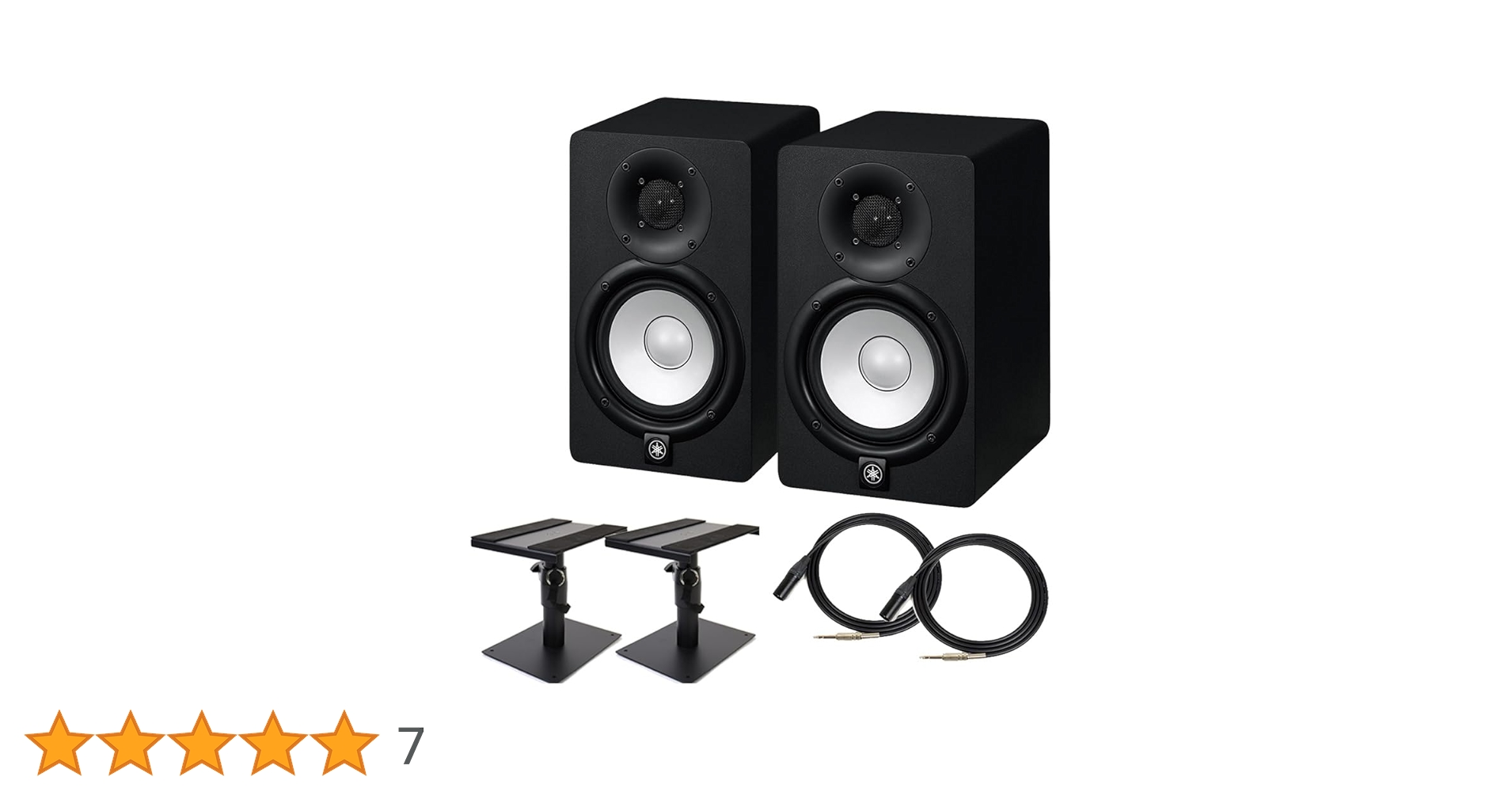 Amazon | YAMAHA HS5 ペア TRS-XLRケーブル スピーカースタンドセット