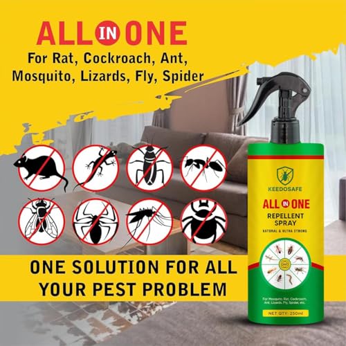 Image of All-in-One Pest Repellent 250ml | 6+ Pests | Kid & Pet Safe | TSA