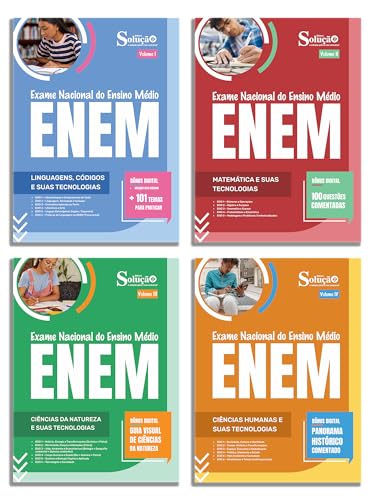 Coleção Enem Estratégico - 4 Volumes