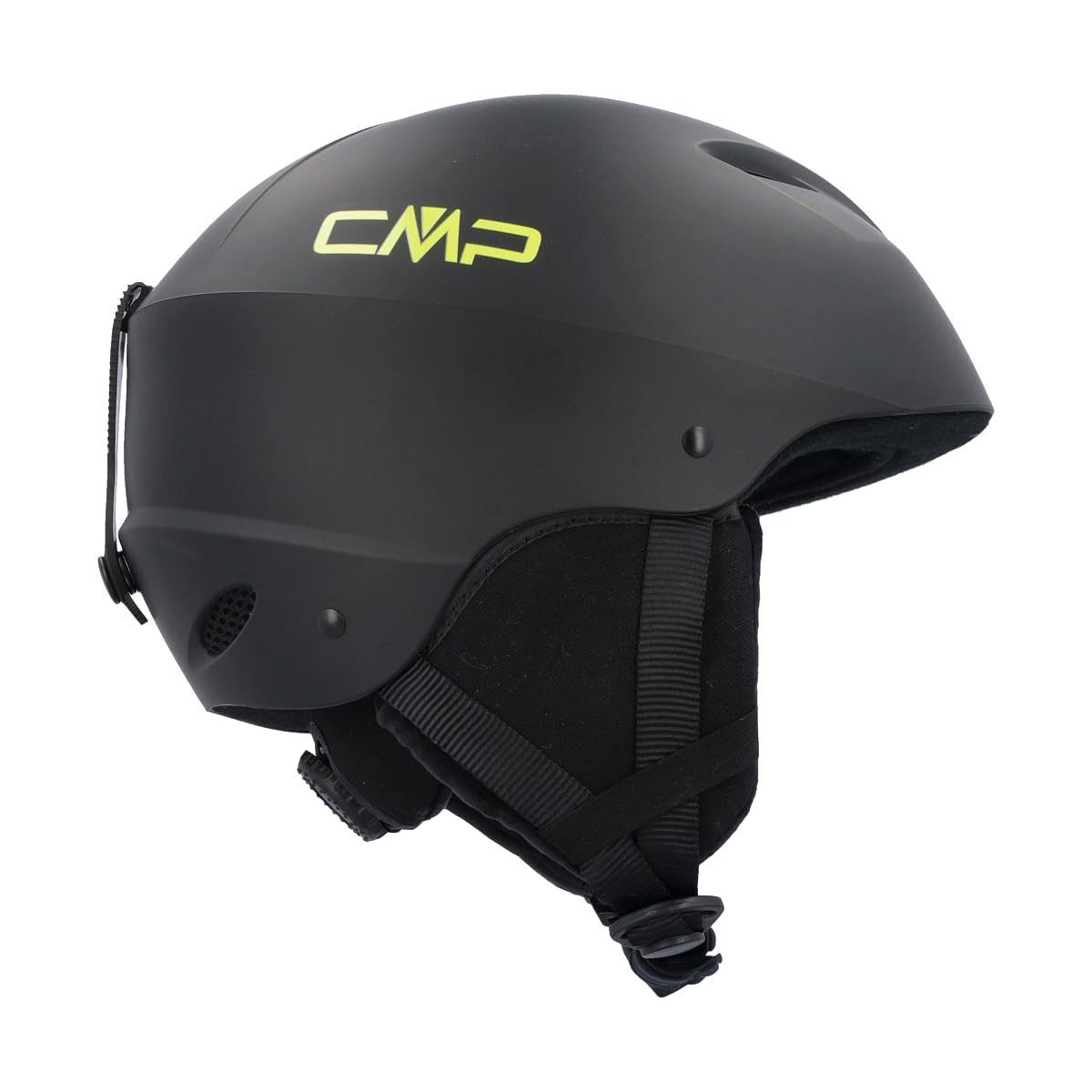 CMP - Yj-2 Kids Ski Helmet - 3B17894, Casco de esquí Unisex-Juventud, Negro, XS -