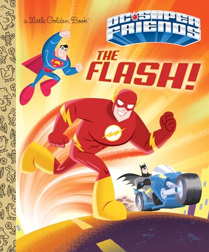 Cover of The Flash! (DC Super Friends) (Little Golden Book)