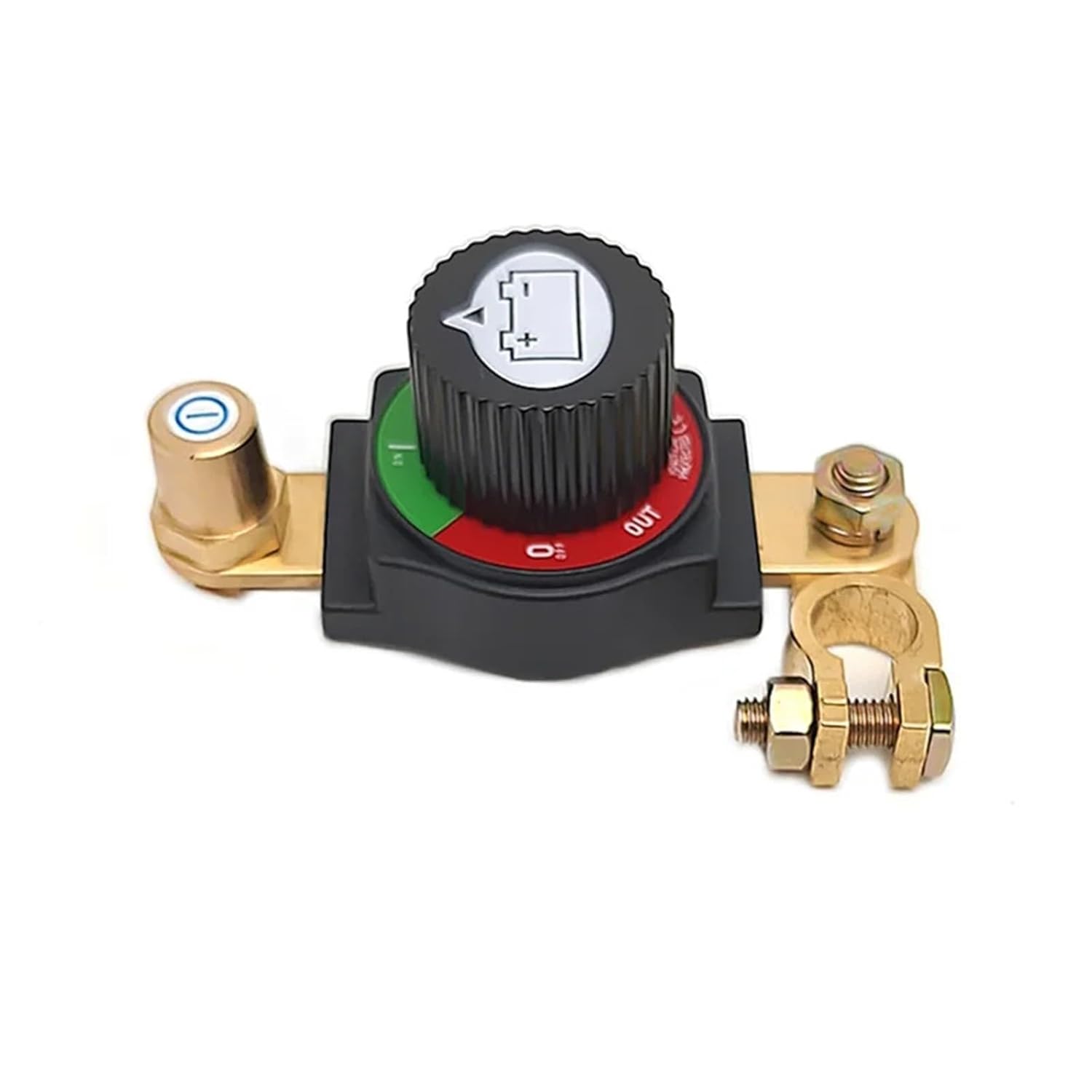 Car Battery Disconnect Switch 3 PCS Top Post Battery Disconnect Switch, Car,12V-48V Cut/Shut Off Kit for RV Boat Truck